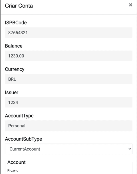 CreateAccount CreateAccount
